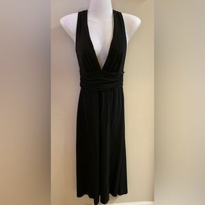 Nicole Miller Plunging Neckline Dress
